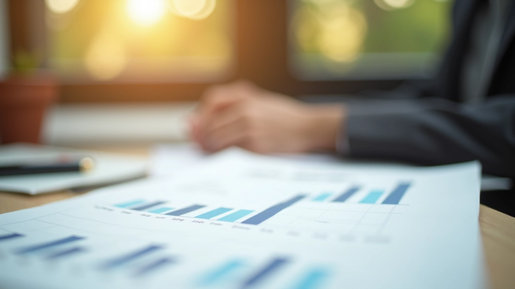 Graphique montrant l'évolution des prix à la hausse avec des statistiques économiques