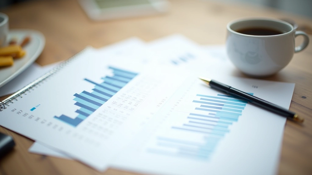 Tableau de bord montrant les indices économiques et les prévisions de hausse des prix pour la région